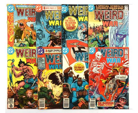 Weird War Tales: a group of 22 horror comics (DC Comics, 1972 onwards).A selection of early bronze-age horror comics publishe