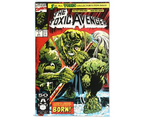 The Toxic Avengers No. 1 (Marvel Comics, 1991).Based on the Troma movie character.This lot features:The Toxic Avenger (1st se