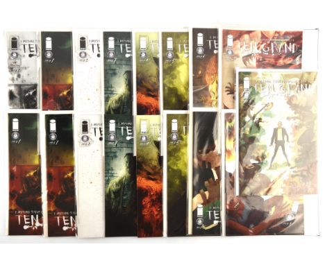 Ten Grand by T. Michael Stracynski and Ben Templesmith: a complete High-Grade set featuring variants and multiple copies (Ima