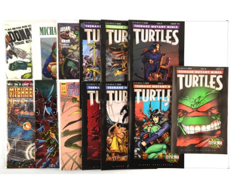 Teenage Mutant Ninja Turtles: a group of 13 issues featuring early issues and rare one-shot specials (Mirage Comics, 1992 onw