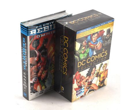 DC Graphic Novel and DCU multiple format Uber Collection (DC Comics, BD/DVD/Blu-ray) This brand new and sealed collection fea