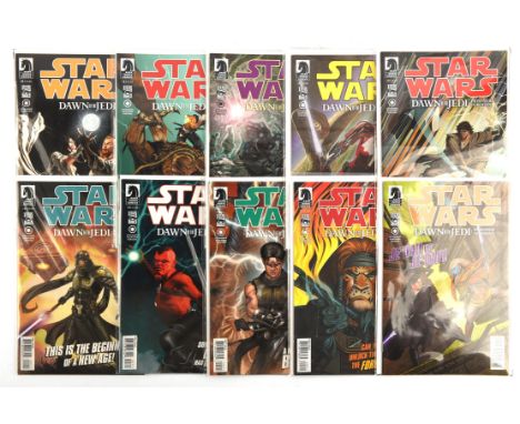 Star Wars Dawn of the Jedi: a group of 10 rare Dark Horse issues featuring multiple 1st appearances and key issues (Dark Hors