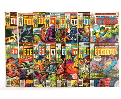The Eternals by Jack Kirby: A collection of 20 comics featuring the 1stappearance of the Eternals and the Celestials (Marvel 