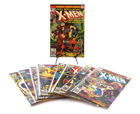 The Uncanny X-Men: a large group of 59 issues including Chris Claremont and John Byrne issues and 1st appearances (Marvel Com