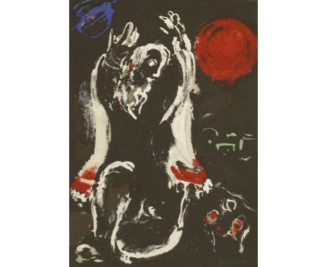 *Marc Chagall (French-Russian, 1887-1985)ISAÏELithograph in colours, 1956, from an edition of 200 aside from the original edi