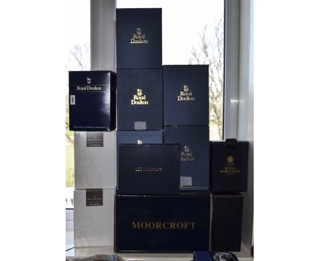 Collection Of Assorted Boxes. Including Royal Doulton And Royal Worcester boxes. 12 in total.