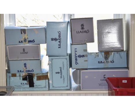 Collection Of Lladro Boxes. 11 in total.