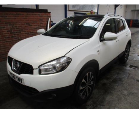 Make &amp; Model: Nissan Qashqai N-Tec ISDate of Reg: YG61 YWVColour: Whitecc: 1598MoT: 20-10-2021Fuel Type: PETROLMileage: 1