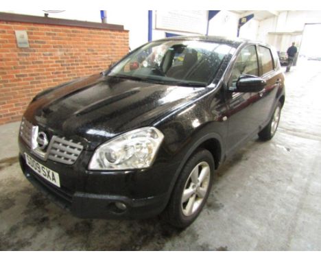 Make &amp; Model: Nissan Qashqai AcentaDate of Reg: SD09 SXAColour: Blackcc: 1461MoT: 16-07-2021Fuel Type: DIESELMileage: 124
