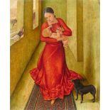 Barthel Gilles, Madonna mit Hund und Tauben
