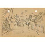Lyonel Feininger, Straße, Dieppe, Normandie