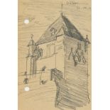 Lyonel Feininger, Dieppe, Normandie