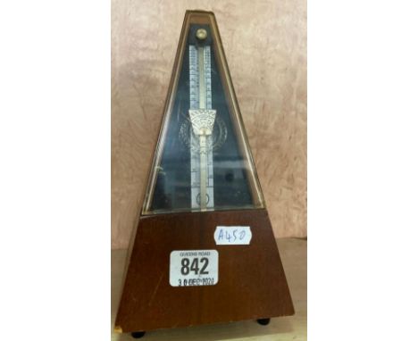 1 WOOD FRAME METRONOME 
