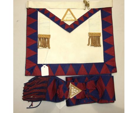 An HRA Companions apron and sash.