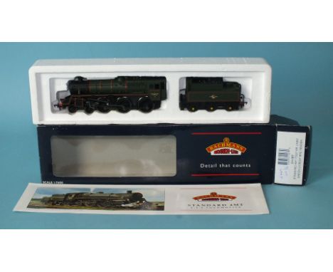 Bachmann OO Gauge, 31-107 Standard Class 4 BR 4-6-0 locomotive, RN75027, boxed.