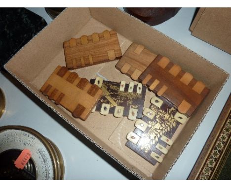 TWO SHIBIYAMA CRIBBAGE SCORERS, and four others (6)