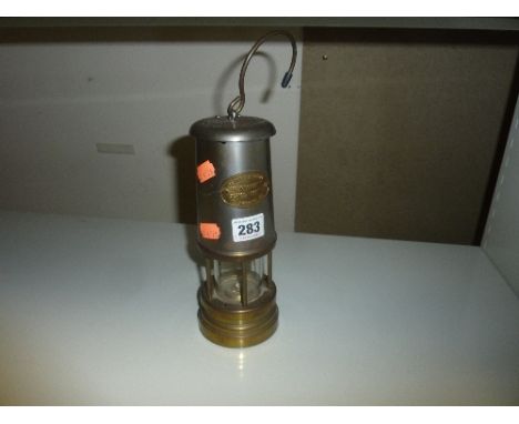 A MINERS LAMP, 'Ferndale Coal Mining Co'