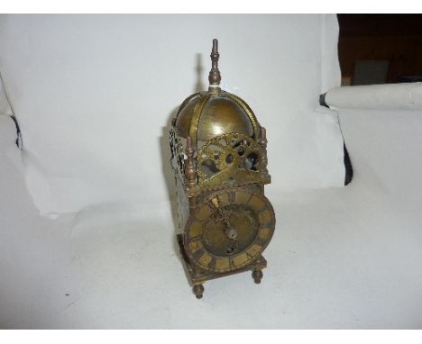 A LANTERN CLOCK, (key)