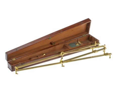 An Early 19th Century Pantograph, Dollond, English, c.1820, signed in script 'Dollond London', of standard design constructed