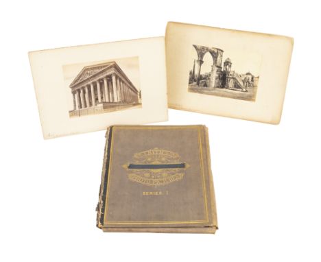 A Folder of Frith's Photo Pictures, Series. 1, English, c.1880, title on the folder reads 'FRITH'S PHOTO PICTURES, SERIES. 1'