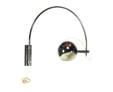 Arc model wall lamp, approx. 50 cm high