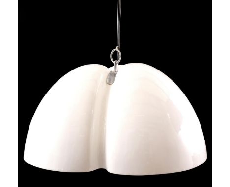 Ingo Maurer (1932-2019)Plastic hanging lamp, design Ingo Maurer for M Design, model 'Tricena', Germany design year 1968, appr