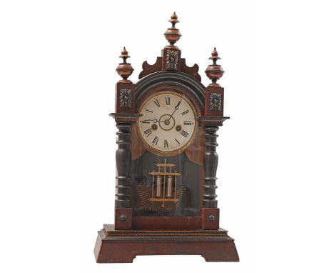 Junghans table clock, 48 cm high