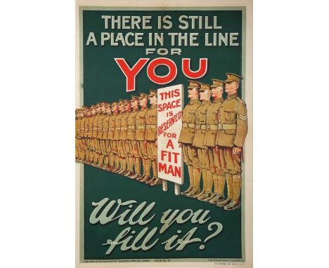Parliamentary Recruiting Committee (publisher) – ‘There Is Still A Place In The Line For You, Will you fill it?’ (First World