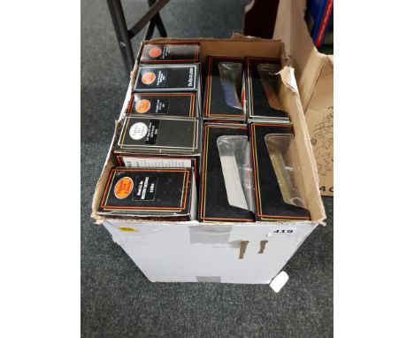 BOX LOT OF NEW EXCLUSIVE FIRST EDITION MODEL BUSES 