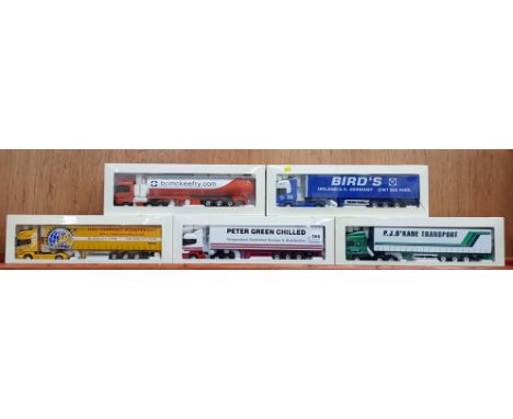 5 ELIGOR BOXED MODEL TRUCKS 