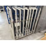 8-Position Vertical Material Storage Rack
