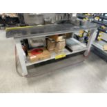 72" x 36" Steel Work Table, with 5" Swivel Bench Vise