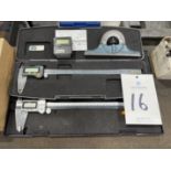 Mitutoyo 12"" Digital & Sylvac 12"" Digital Calipers