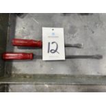 (2) Matthews 7" & 12" Pry Bars