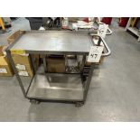 (3) Jamco Products 30" x 18" Stainless Steel Rolling Shop Carts
