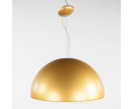 Marcel WANDERS (1963) 'Skygarden 1' for Flos.A ceiling lamp, gold shade.&nbsp;Dimensions: (D:60 cm)