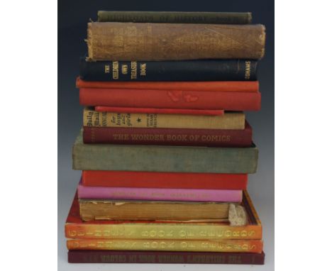 A selection of mostly children's books to include: Buffalo Bill Annual 1949; Lamplighter Joe by Isobel St Vincent; The Flying