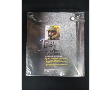 JOEY DUNLOP DELUXE COMMEMORATIVE FOLDER 