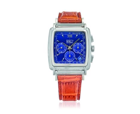  ZENITH EL PRIMERO CLASS 4 CHRONOGRAPH REF. 01.0420400, 150 EXAMPLARS, 90S NEW OLD STOCK, BOX AND DOCUMENTS  Case: signed, in