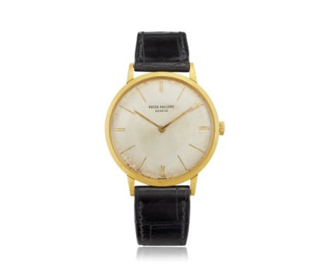  PATEK PHILIPPE REF. 3468 IN GOLD, 60S Case: signed, n. 2650239, in 18K gold, snap on back.  Bracelet/Strap: –  Dial: signed,