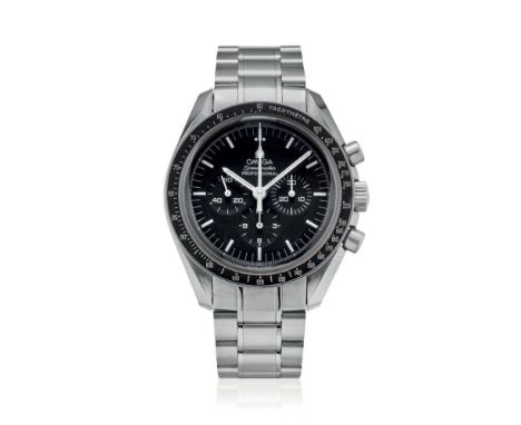  OMEGA SPEEDMASTER REF. 3570.50.00/145.022, BOX AND GUARANTEE, SOLD IN 2012 Case: signed, n. 77760059, in stainless steel, sc