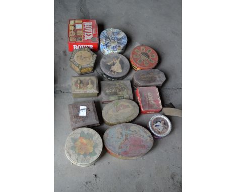 Fifteen Assorted Vintage Tins 