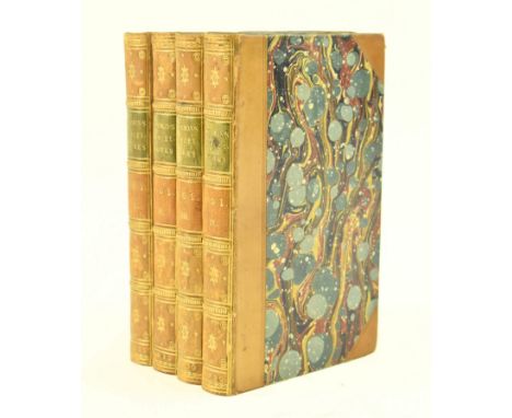 Addison, Joseph. 1830 The Miscellaneous Works of Joseph Addison in four Volumes, published D. A. Talboys. In contemporary fin