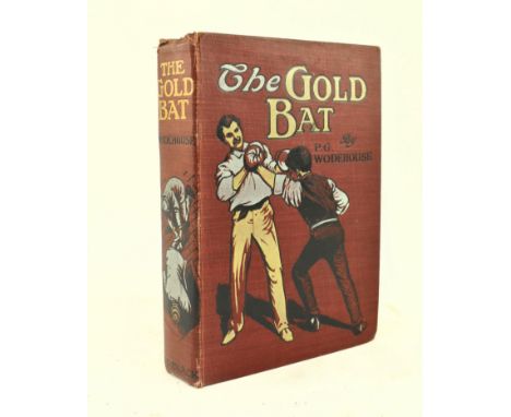 Wodehouse, P. G. - The Gold Bat, 1904. First edition, first issue, published by Adam &amp; Charles Black. 2pp publisher's adv