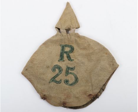 WW1 German Reserve Infantry Regiment Nr 25 (1st Rhenish) “Von Lutzow” Enlisted Ranks Pickelhaube Trench Cover, fine example o