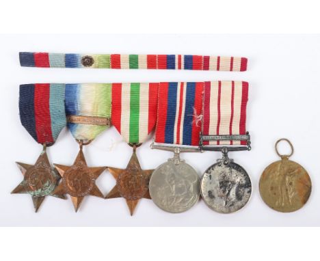 Royal Navy Medal Group of Five to a Telegrapher Who Served During the Second World War and Post War in Minesweeping Operation