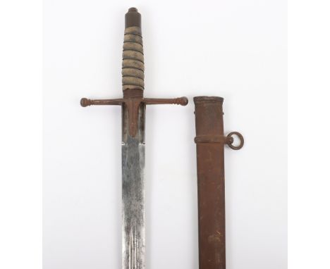 Victorian 71st (Highland Light Infantry) Field Officers Broadsword by J Mortimer Edinburgh, steel cruciform cross guard with 