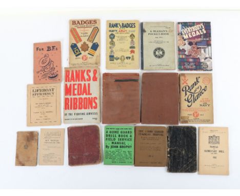 WW2 Bristol Home Guard Notebook and Manual Grouping, all belonging to Corporal H G Edwards who served with the Bristol Home G