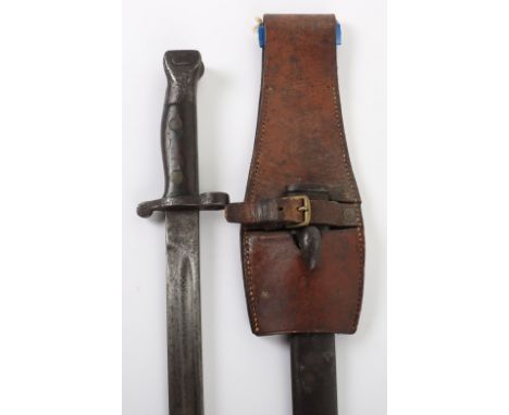 Scarce British Volunteer Training Corps Sword Bayonet, as found example of the scarce bayonet issued to the VTC in WW1. Bayon