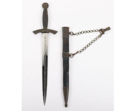 Luftwaffe School Marked 1st Pattern Dress Dagger by Carl Eickhorn Solingen, good untouched as found example of an early 1st p